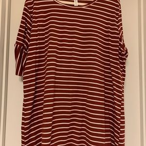 Elbow Striped Tunic